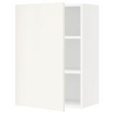 SEKTION Gabin pared 1 puerta c/ estantes, blanco/Veddinge blanco, 53x37x76 cm