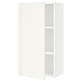 SEKTION Gabin pared 1 puerta c/ estantes, blanco/Veddinge blanco, 53x37x102 cm