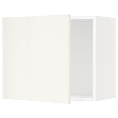 SEKTION Gabin pared 1 puerta c/ estantes, blanco/Veddinge blanco, 61x37x51 cm