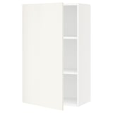 SEKTION Gabin pared 1 puerta c/ estantes, blanco/Veddinge blanco, 61x37x102 cm