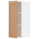 SEKTION Gabin pared 1 puerta c/ estantes, blanco/Vedhamn roble, 31x37x76 cm
