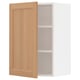 SEKTION Gabin pared 1 puerta c/ estantes, blanco/Vedhamn roble, 53x37x76 cm
