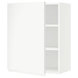 SEKTION Gabin pared 1 puerta c/ estantes, blanco/Voxtorp blanco mate, 61x37x76 cm