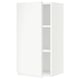 SEKTION Gabin pared 1 puerta c/ estantes, blanco/Voxtorp blanco mate, 38x37x76 cm