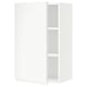SEKTION Gabin pared 1 puerta c/ estantes, blanco/Voxtorp blanco mate, 46x37x76 cm