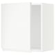 SEKTION Gabin pared 1 puerta c/ estantes, blanco/Voxtorp blanco mate, 46x37x51 cm