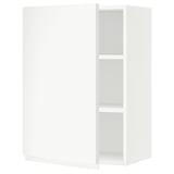 SEKTION Gabin pared 1 puerta c/ estantes, blanco/Voxtorp blanco mate, 53x37x76 cm