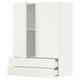 SEKTION Gabin pared 2 puertas 2 cajones, blanco/Vallstena blanco, 76x37x102 cm