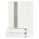 SEKTION Gabin pared 2 puertas 2 cajones, blanco/Vallstena blanco, 61x37x102 cm