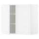 SEKTION Gabin pared 2 puertas c/ estantes, blanco/Axstad blanco mate, 91x37x76 cm