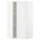 SEKTION Gabin pared 2 puertas c/ estantes, blanco/Axstad blanco mate, 61x37x102 cm