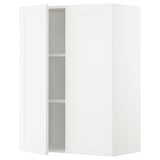 SEKTION Gabin pared 2 puertas c/ estantes, blanco/Axstad blanco mate, 76x37x102 cm
