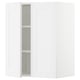 SEKTION Gabin pared 2 puertas c/ estantes, blanco/Axstad blanco mate, 61x37x76 cm