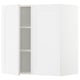 SEKTION Gabin pared 2 puertas c/ estantes, blanco/Axstad blanco mate, 76x37x76 cm