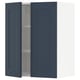 SEKTION Gabin pared 2 puertas c/ estantes, blanco Axstad/mate azul, 61x37x76 cm