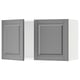 SEKTION Gabin pared 2 puertas c/ estantes, blanco/Bodbyn gris, 91x37x51 cm