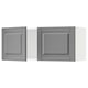 SEKTION Gabin pared 2 puertas c/ estantes, blanco/Bodbyn gris, 91x37x38 cm