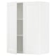 SEKTION Gabin pared 2 puertas c/ estantes, blanco Enköping/blanco efecto madera, 76x37x102 cm