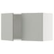 SEKTION Gabin pared 2 puertas c/ estantes, blanco/Havstorp gris claro, 91x37x51 cm