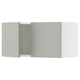 SEKTION Gabin pared 2 puertas c/ estantes, blanco/Havstorp gris claro, 76x37x38 cm