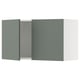 SEKTION Gabin pared 2 puertas c/ estantes, blanco/Nickebo Verde grisáceo mate, 91x37x51 cm