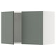 SEKTION Gabin pared 2 puertas c/ estantes, blanco/Nickebo Verde grisáceo mate, 76x37x51 cm