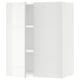 SEKTION Gabin pared 2 puertas c/ estantes, blanco/Ringhult blanco, 61x37x76 cm