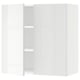 SEKTION Gabin pared 2 puertas c/ estantes, blanco/Ringhult blanco, 76x37x76 cm