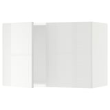 SEKTION Gabin pared 2 puertas c/ estantes, blanco/Ringhult blanco, 76x37x51 cm