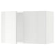 SEKTION Gabin pared 2 puertas c/ estantes, blanco/Ringhult blanco, 76x37x51 cm