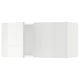 SEKTION Gabin pared 2 puertas c/ estantes, blanco/Ringhult blanco, 76x37x38 cm