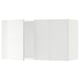 SEKTION Gabin pared 2 puertas c/ estantes, blanco/Ringhult blanco, 91x37x51 cm
