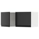 SEKTION Gabin pared 2 puertas c/ estantes, blanco/Upplöv Carbón mate, 91x37x38 cm