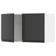SEKTION Gabin pared 2 puertas c/ estantes, blanco/Upplöv Carbón mate, 91x37x51 cm