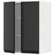 SEKTION Gabin pared 2 puertas c/ estantes, blanco/Upplöv Carbón mate, 61x37x76 cm