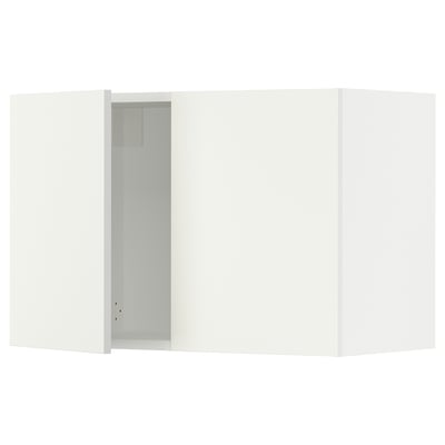 SEKTION Gabin pared 2 puertas c/ estantes, blanco/Vallstena blanco, 76x37x51 cm