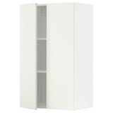 SEKTION Gabin pared 2 puertas c/ estantes, blanco/Vallstena blanco, 61x37x102 cm
