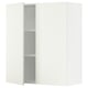 SEKTION Gabin pared 2 puertas c/ estantes, blanco/Vallstena blanco, 91x37x102 cm