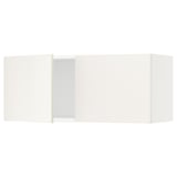 SEKTION Gabin pared 2 puertas c/ estantes, blanco/Veddinge blanco, 91x37x38 cm