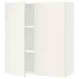 SEKTION Gabin pared 2 puertas c/ estantes, blanco/Veddinge blanco, 91x37x102 cm