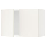 SEKTION Gabin pared 2 puertas c/ estantes, blanco/Veddinge blanco, 76x37x51 cm