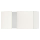 SEKTION Gabin pared 2 puertas c/ estantes, blanco/Veddinge blanco, 76x37x38 cm