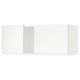 SEKTION Gabin pared 2 puertas c/ estantes, blanco/Voxtorp blanco mate, 91x37x38 cm