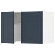 SEKTION Gabin pared 2 puertas p/ campana, blanco Axstad/mate azul, 76x37x51 cm