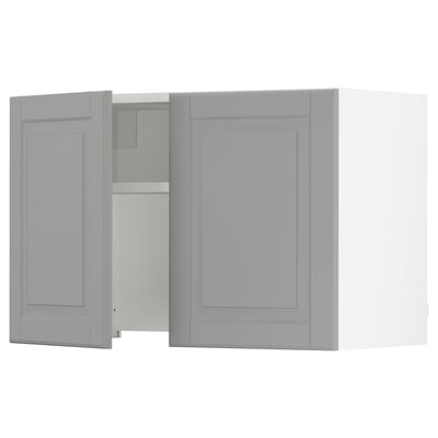SEKTION Gabin pared 2 puertas p/ campana, blanco/Bodbyn gris, 76x37x51 cm