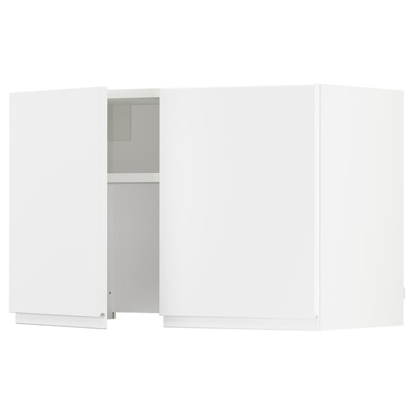 SEKTION Gabin pared 2 puertas p/ campana, blanco/Voxtorp blanco mate, 76x37x51 cm