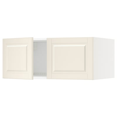 SEKTION Gabin sup p/ refrigerador 2 puertas, blanco/Bodbyn hueso, 91x61x38 cm