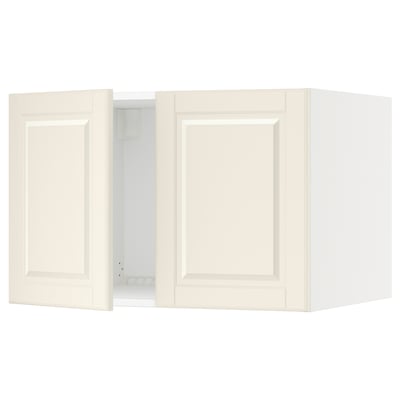 SEKTION Gabin sup p/ refrigerador 2 puertas, blanco/Bodbyn hueso, 76x61x51 cm
