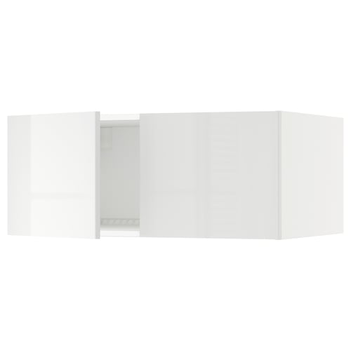 SEKTION Gabin sup p/ refrigerador 2 puertas, blanco/Ringhult blanco, 91x61x38 cm