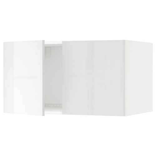 SEKTION Gabin sup p/ refrigerador 2 puertas, blanco/Ringhult blanco, 91x61x51 cm
